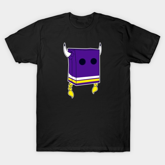 Anonymous Vikings Fan T-Shirt by miniBOB